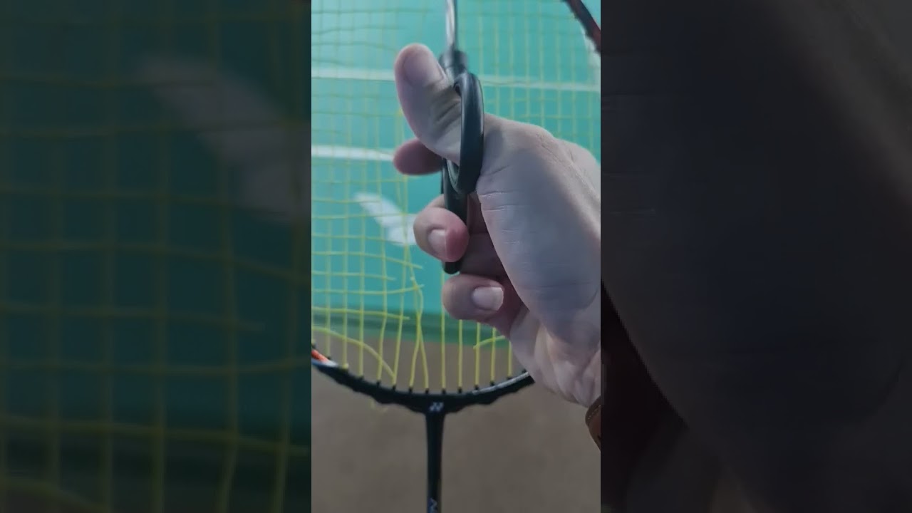Cutting Legendary String Racquet Nanospeed 9900 #badminton #shorts