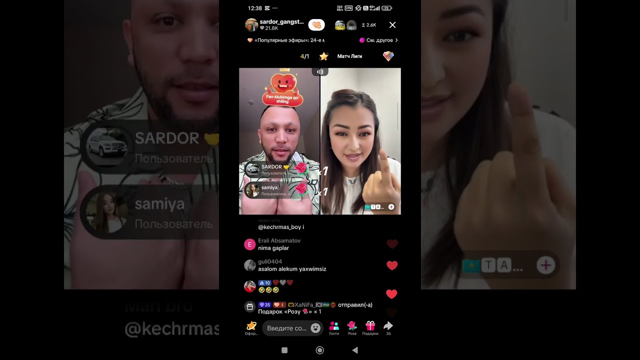 SARDOR GANGSTER XOJI JANJALI! SARDORDI BOLASI BOR EKAN QAZOQ QIZ BILAN TIKTOK JANJAL