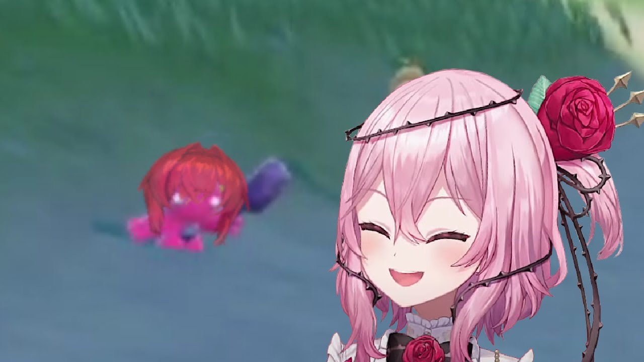 [Nijisanji EN] Rosemi falls for Tinkatink, and names one after Ange (Pokemon Violet)
