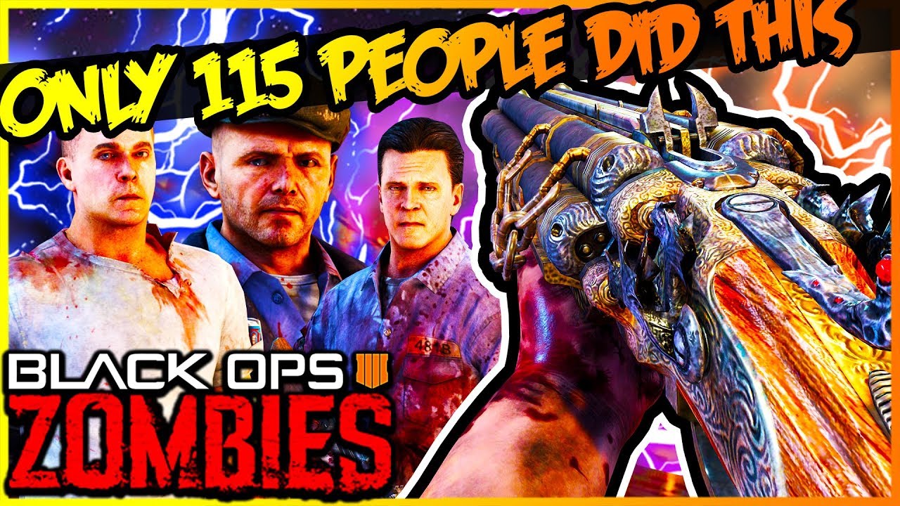 Only 115 People have completed this Black Ops 4 Easter Egg
