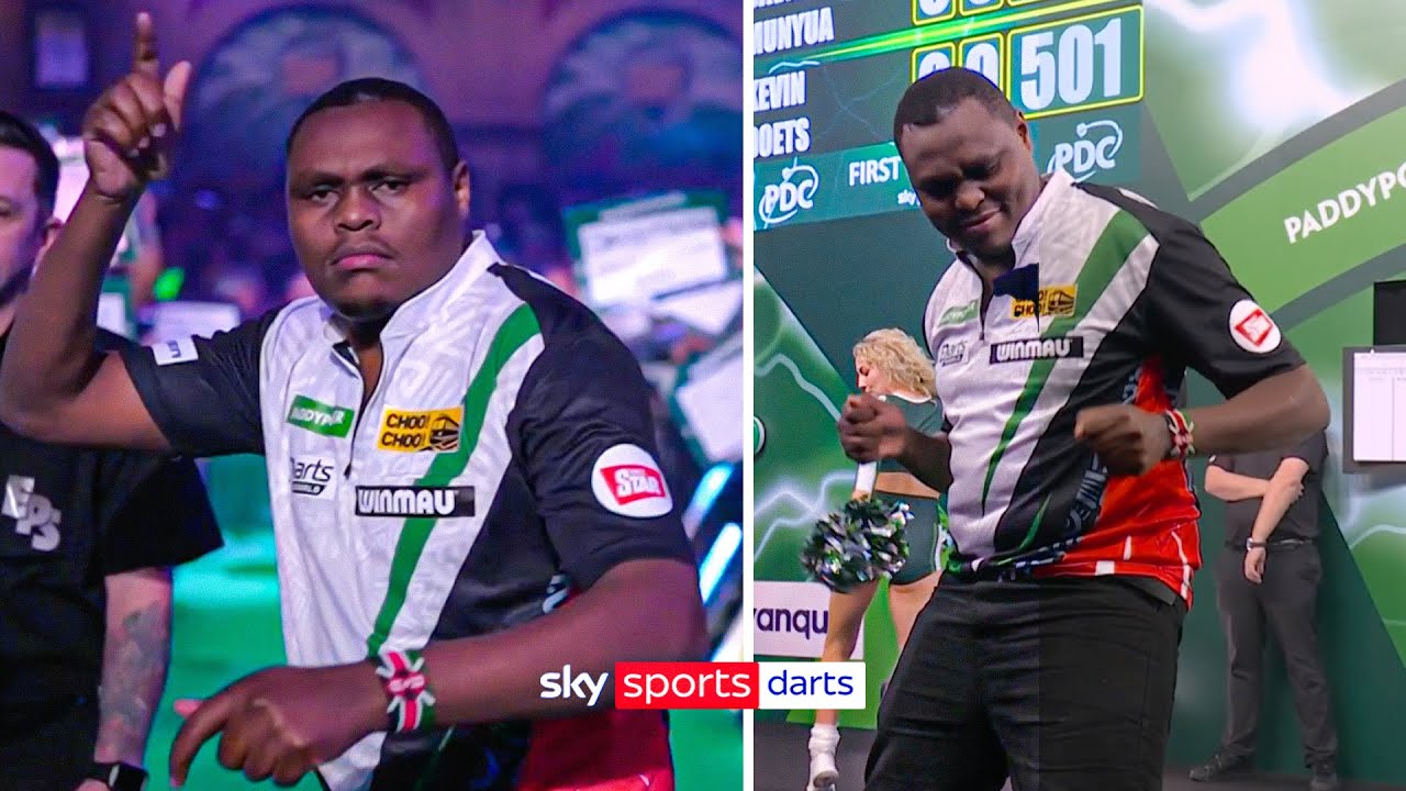 Герой Ally Pally Дэвид Муньюа попал в команду без стипендии!