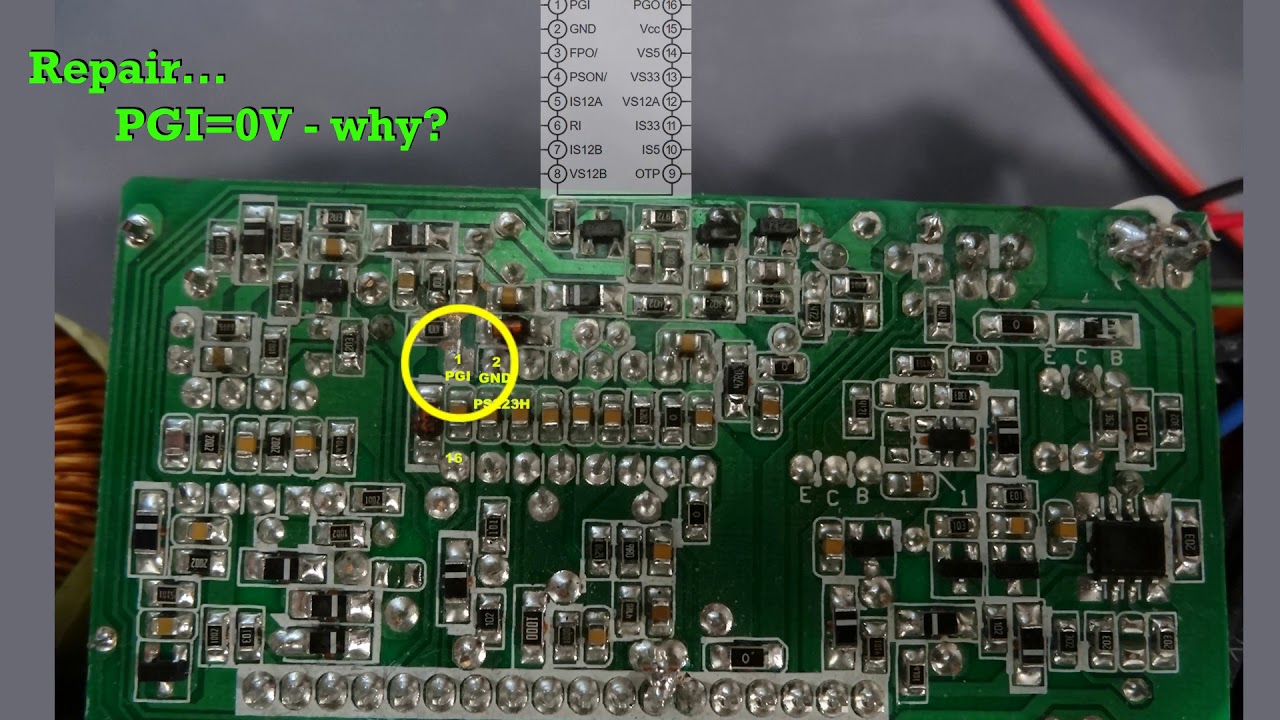 FSP AU-850PRO - vsb only - secondary side fault - 2020.11.23