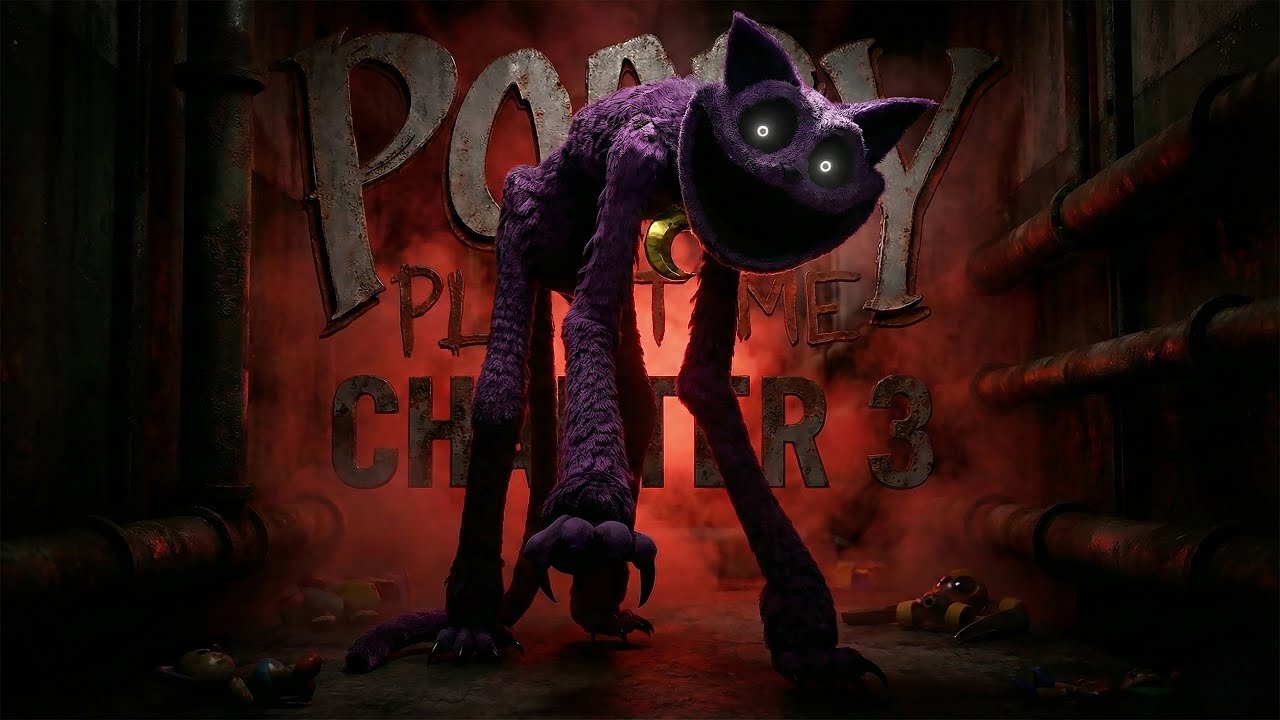 Poppy Playtime Chapter 3 | CatNap | Gameplay | Walkthrough | No Commentary