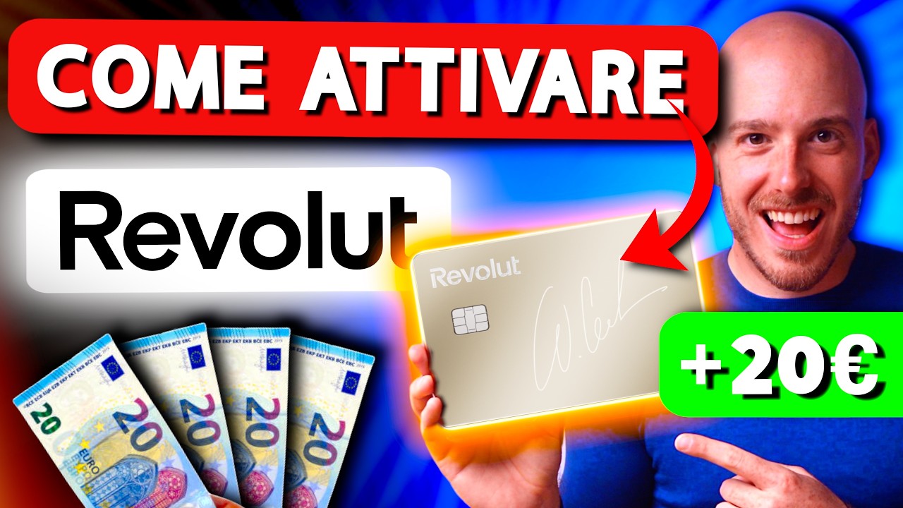 Come Attivare REVOLUT nel 2026 e Ottenere 20&euro; di BONUS Benvenuto Garantiti