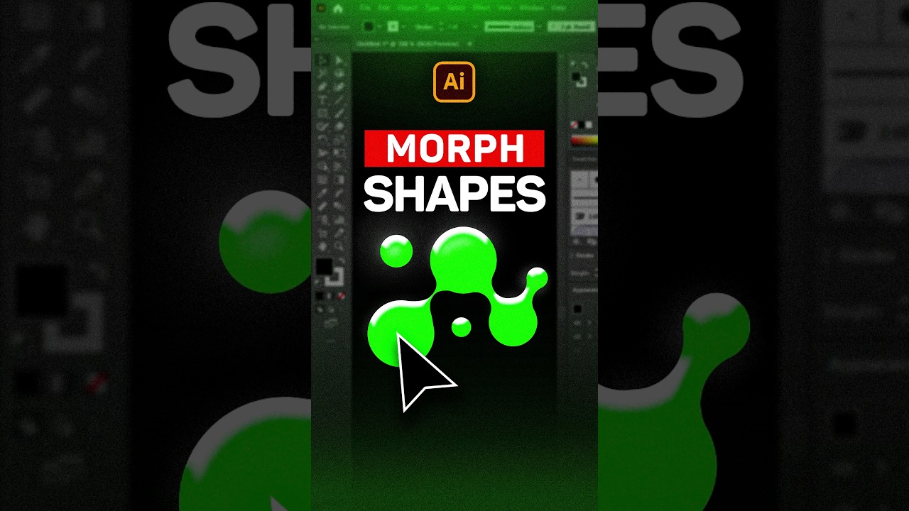 How to Morph Shapes in Illustrator 