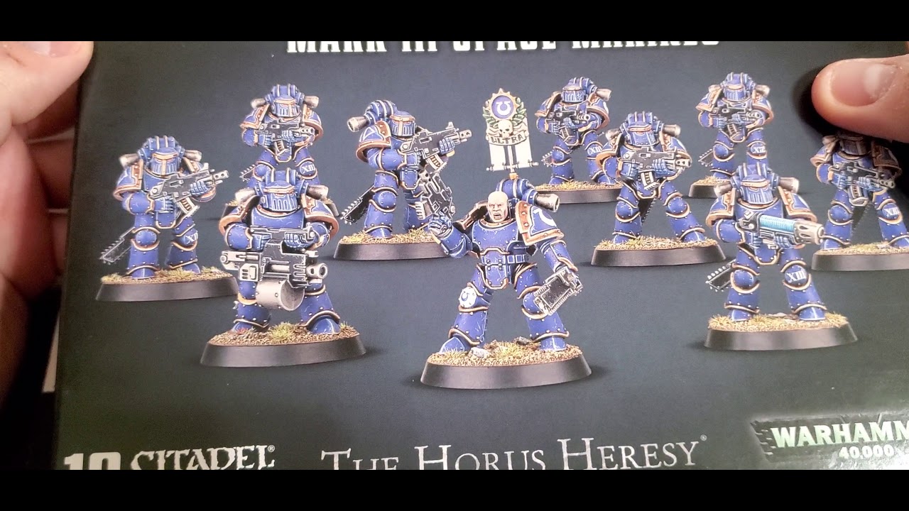 Horus Heresy MkIII Space Marines Review