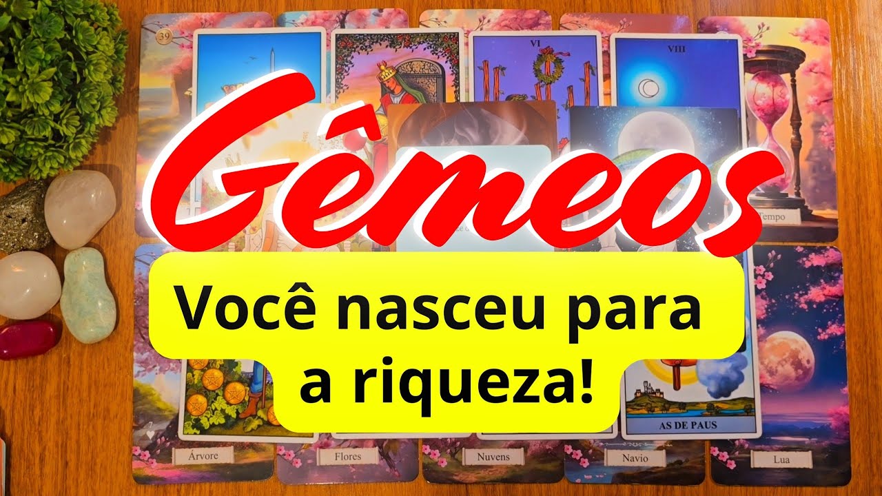 GÊMEOS 💜💛 AS PORTAS DA PROSPERIDADE SE ABREM PARA VOCÊ! RIQUEZA!