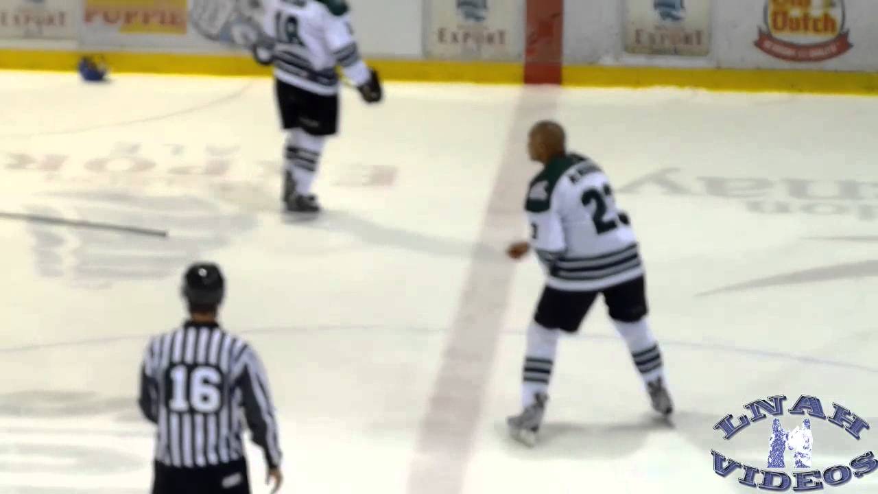 Sebastien Roy Riverkings de Cornwall vs Sean McMorrow Marquis de Jonquiere x 2