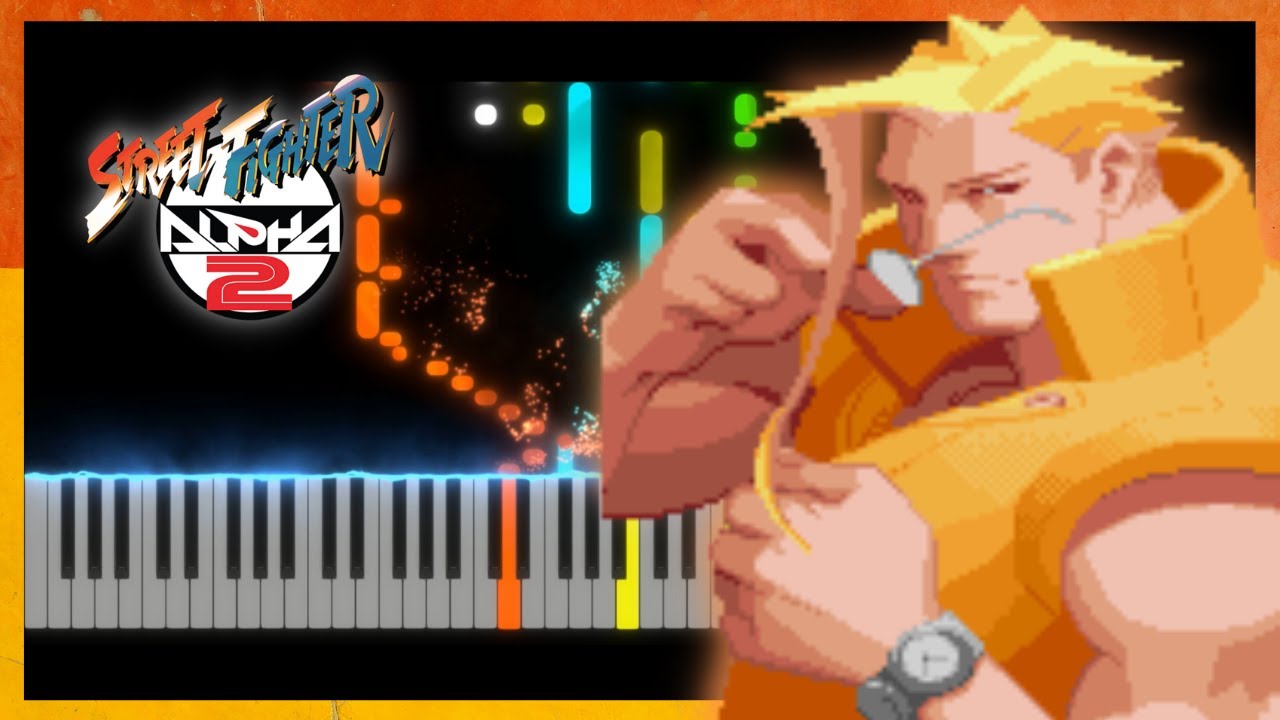 Stage Charlie (Nash) - Street Fighter Alpha 2 - Piano