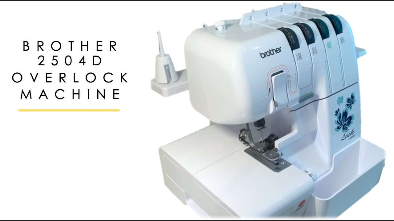Features of the Brother 2504D Overlocker Machine