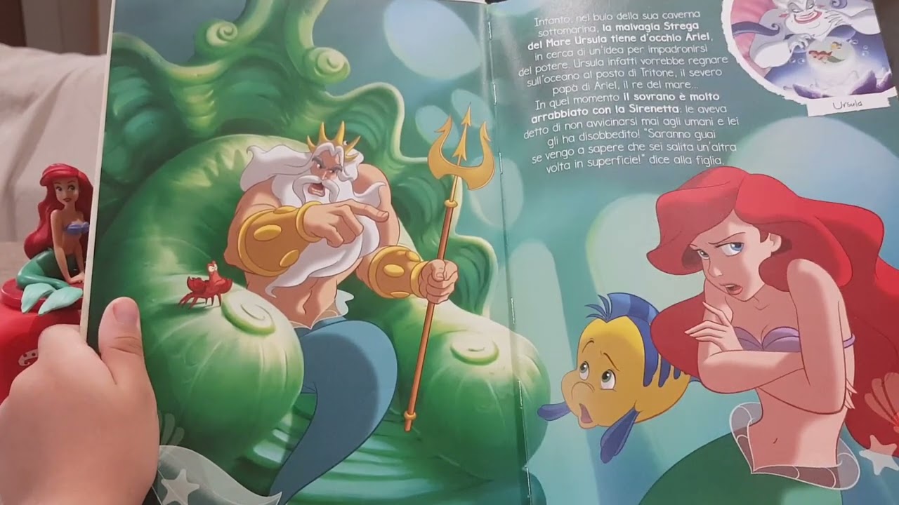 MAGICHE STORIE SONORE Disney  #9 uscita, leggiamo insieme la sirenetta.