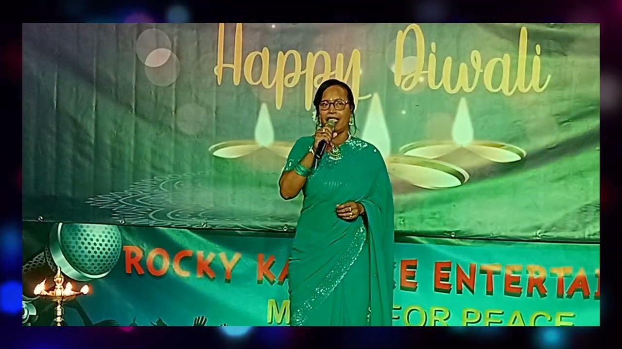 Rocky Karaoke Entertainment  - Kesariya - Veronique Mudhoosoodun  - Diwali 2025 .