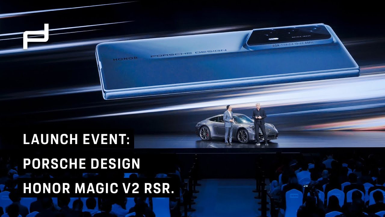 Design from the racetrack to your hand – The reveal of the  PORSCHE DESIGN HONOR Magic V2 RSR