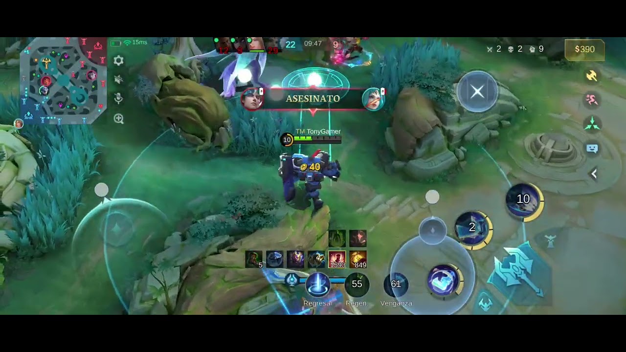 Mobile Legends | Partida con Johnson. #mobilelegends #gamer