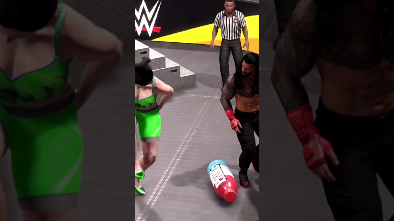 🔥Роман Рейнс против Аники 😈 Межгендерная война 💥 | Матч "Железный человек" 🕒 