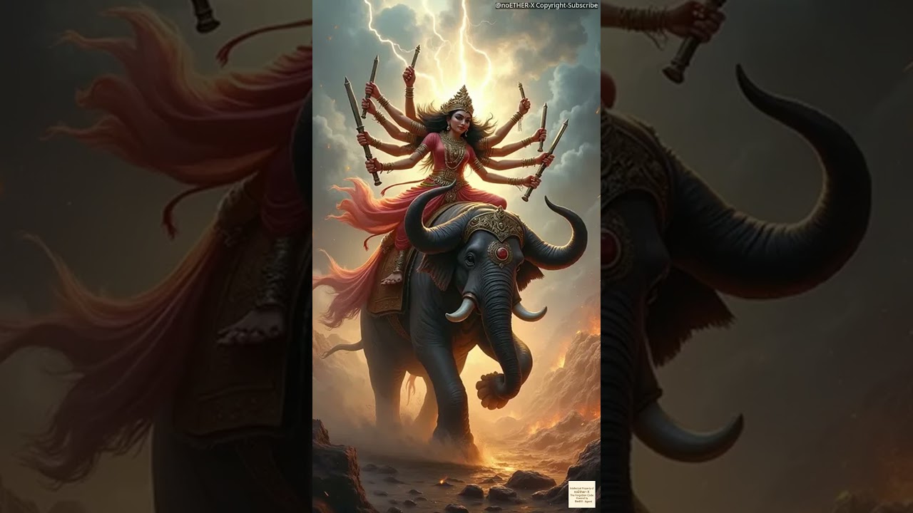 Maa Durga: The Flame Beyond the Stars#orionchronicles #orionarchives