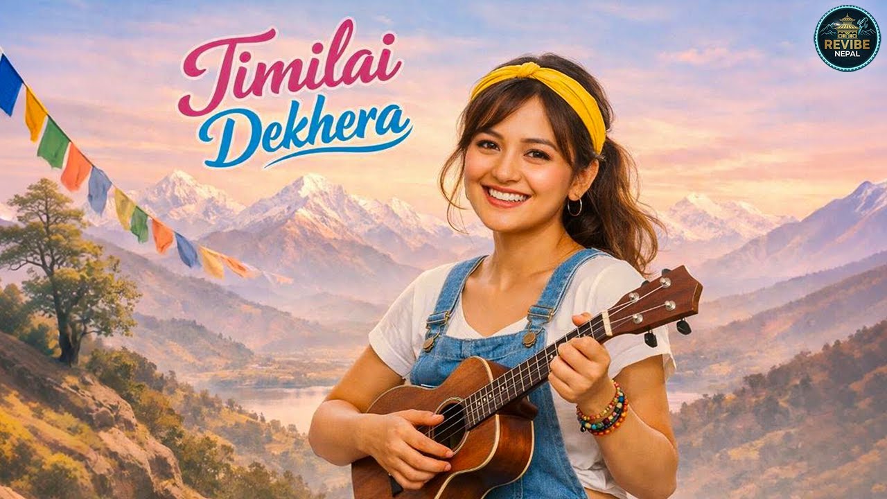 Timilai Dekhera (Kusume Rumal) &ndash; Female Ukulele Cover | Inspired by Rajuu Lama (Mongolian Heart)
