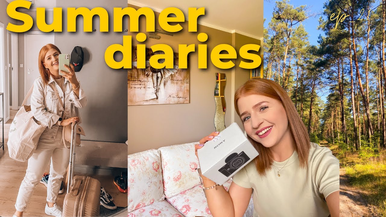 NOWY APARAT📸 JADĘ DO RODZICÓW & IDĘ BIEGAĆ🏃‍♀️| summer diaries