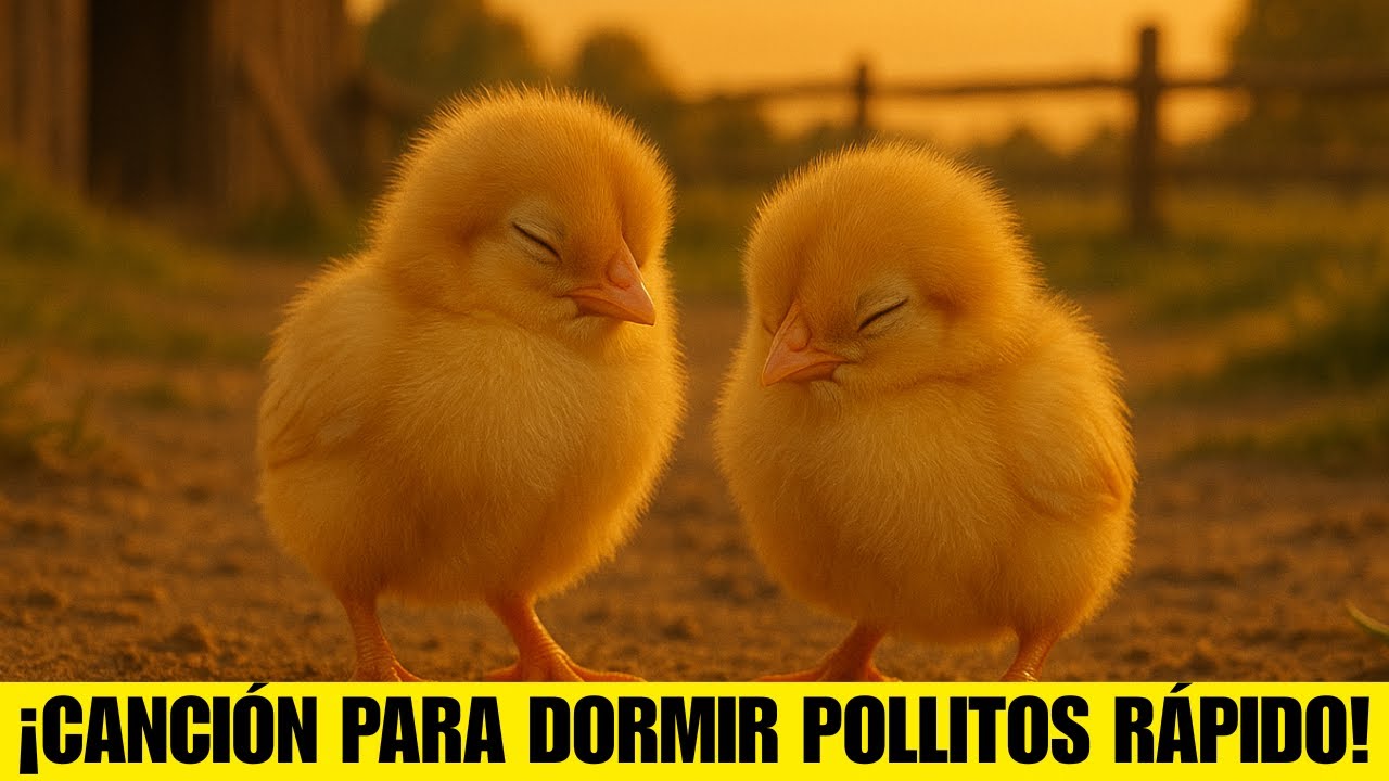 🐣 Mejor CANCIÓN para dormir a tus POLLITOS