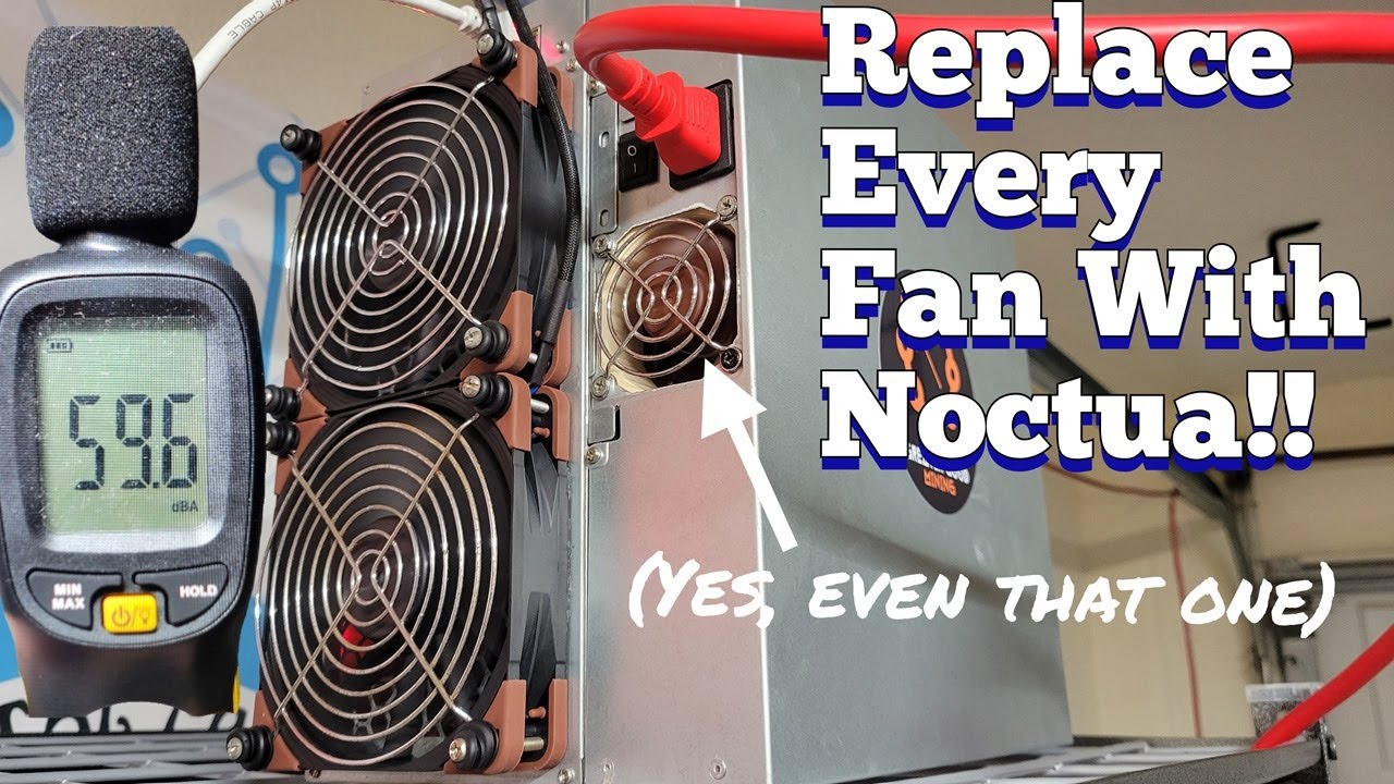 Silence your Iceriver KS1 Kaspa ASIC for $70!! (Replace all fans with Noctua.. Yes even the PSU!!)