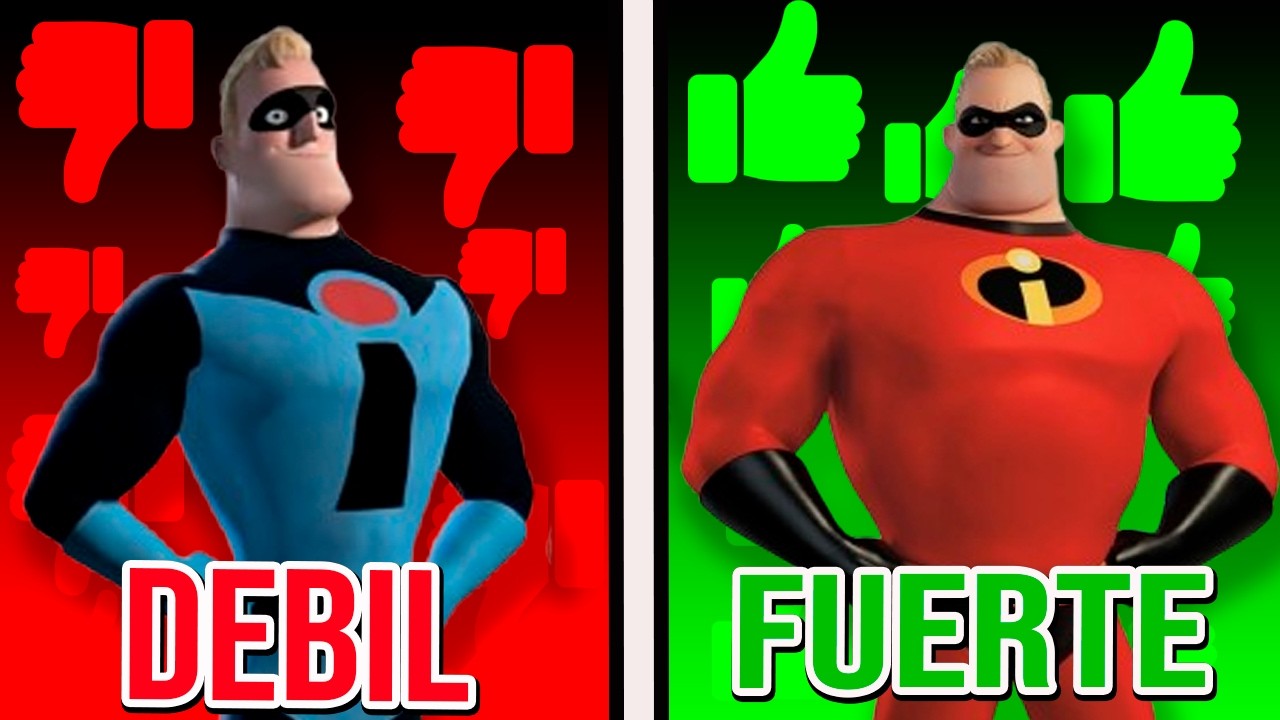 CUÁL Versión De Mr INCREIBLE Es La Más Fuerte?