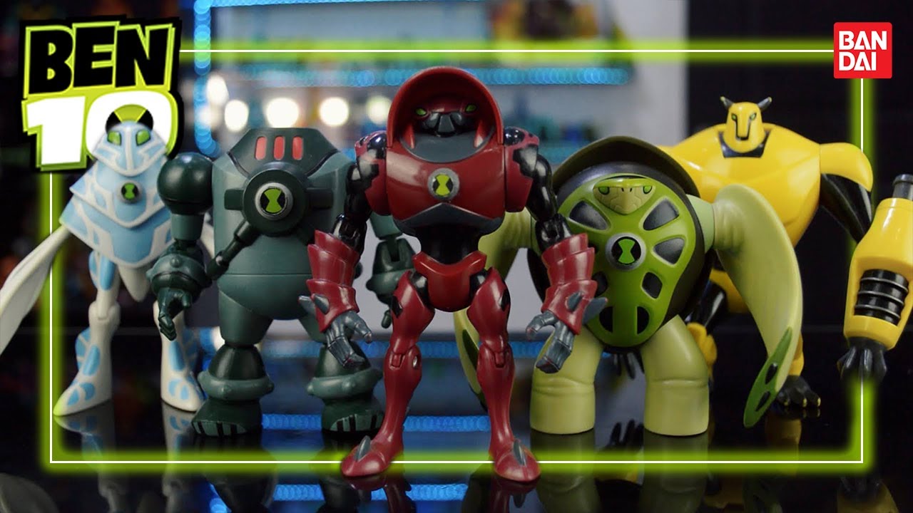 Ben 10 LAS 5 FIGURAS DE ANDRÓMEDA