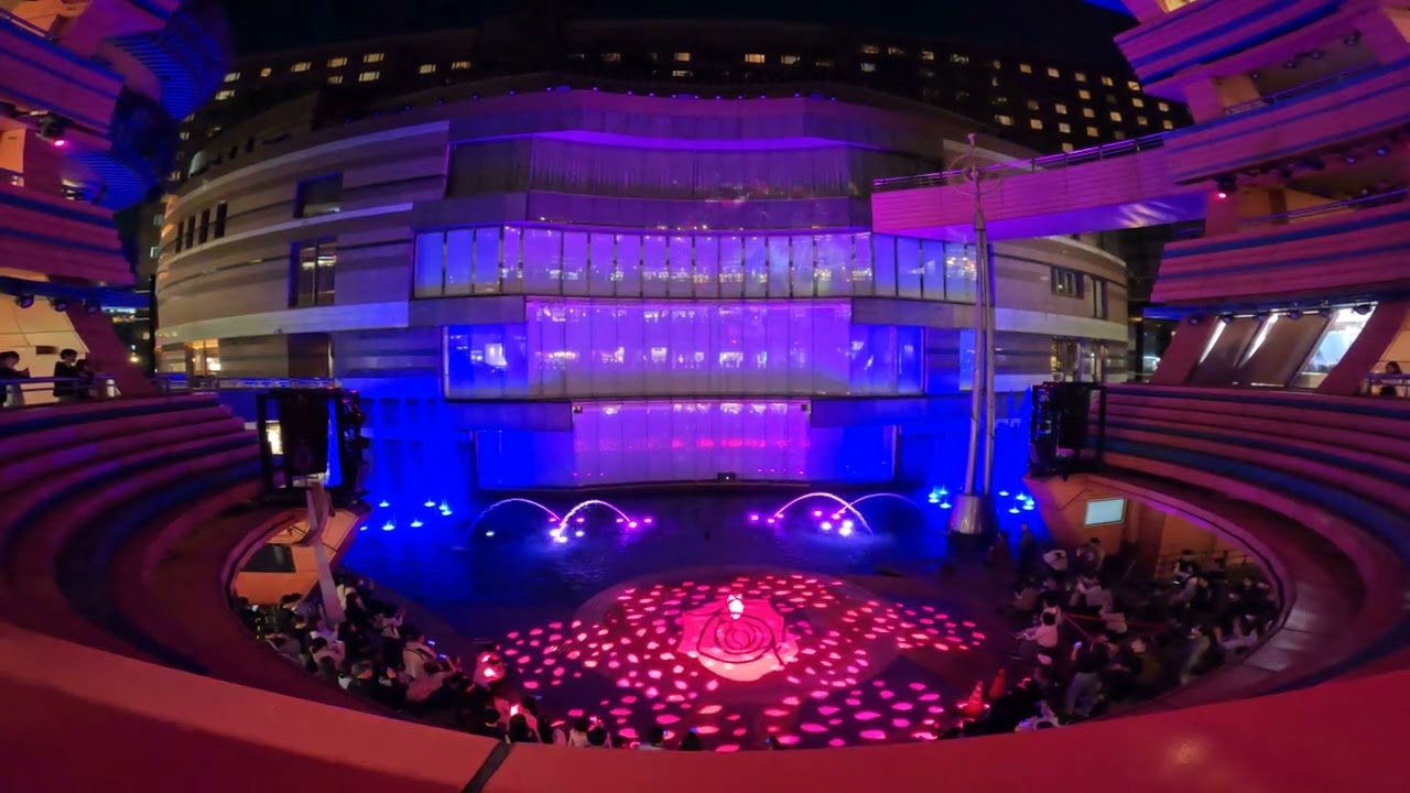 Fountain / Light Show in Fukuoka, Japan 2023
