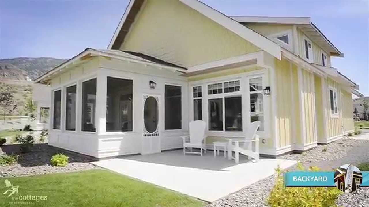 The Cottage on Osoyoos Lake - Burgundy Plan