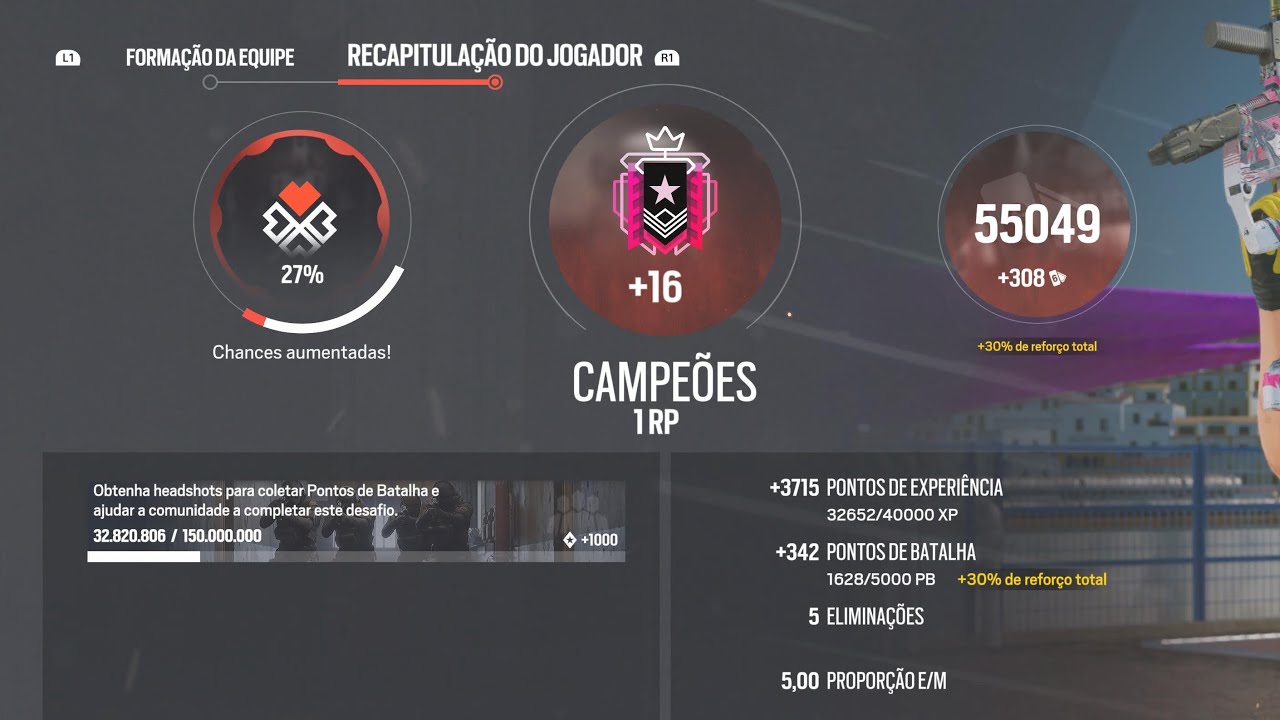 🔴 Chegamos ao Champion! Rainbow Six Siege X Ranked  | R6 Siege Xbox|PC|Ps5 🔴
