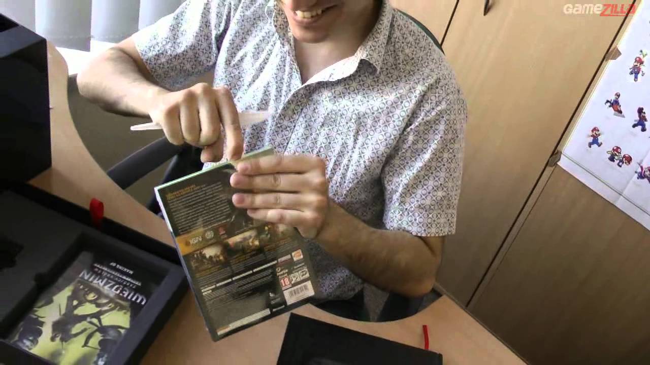 Unboxing konsolowej kolekcjonerki Wiedźmina 2