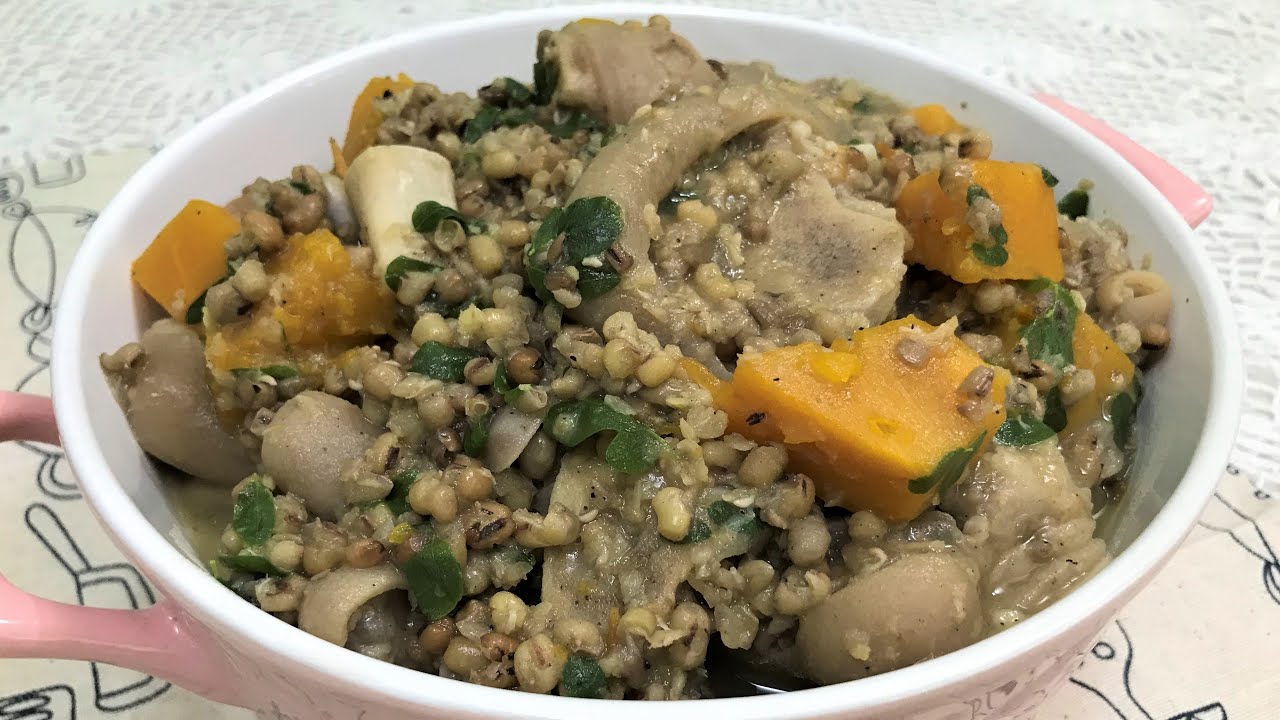 Sauteed Mung Beans with Pork