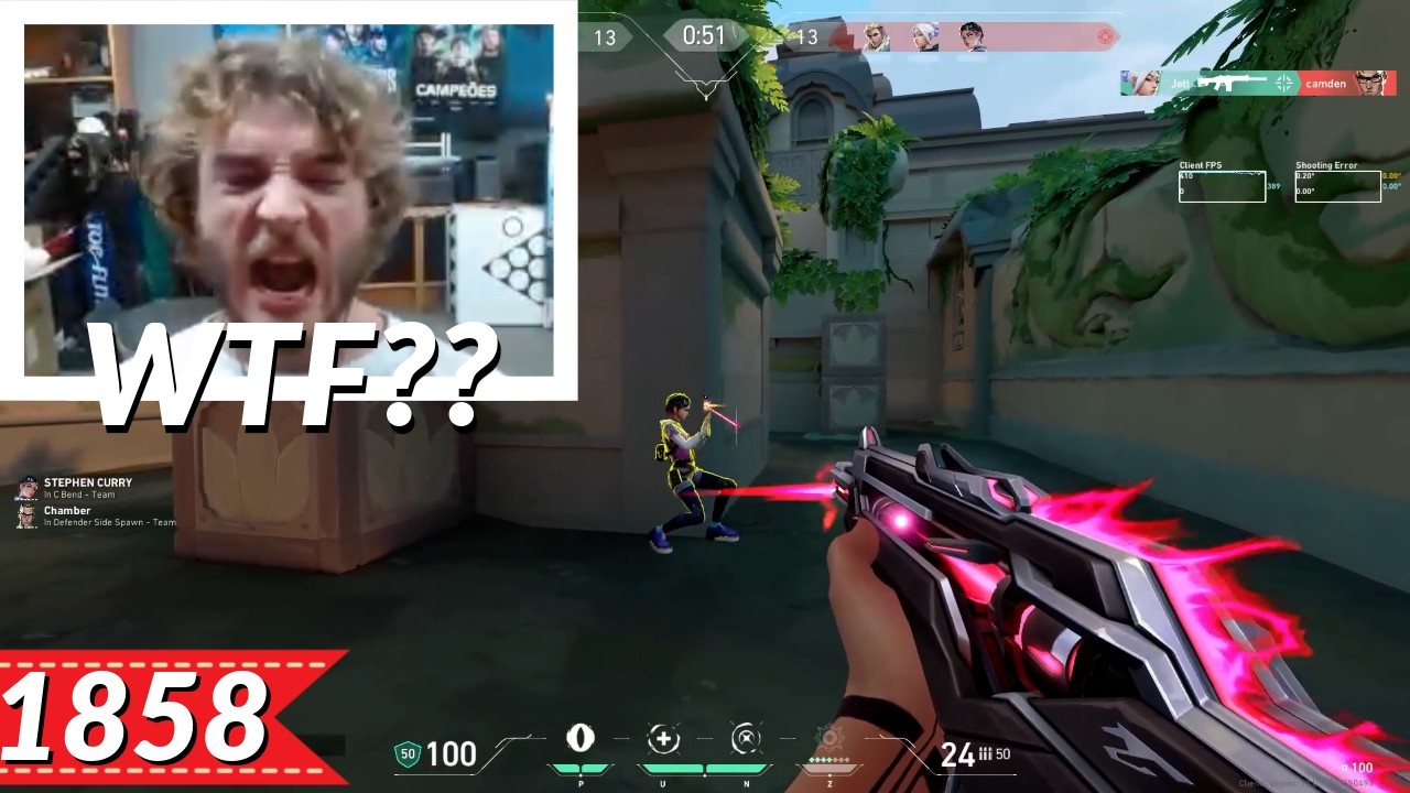 Two Shots That Make Absolutely No Sense | Most Watched VALORANT Clips Today V1858