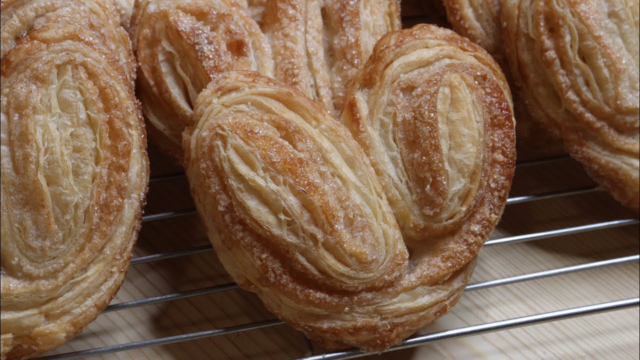 HOW TO MAKE PALMIERS OR ELEPHANT EARS FROM SCRATCH | PALMIER RECIPE