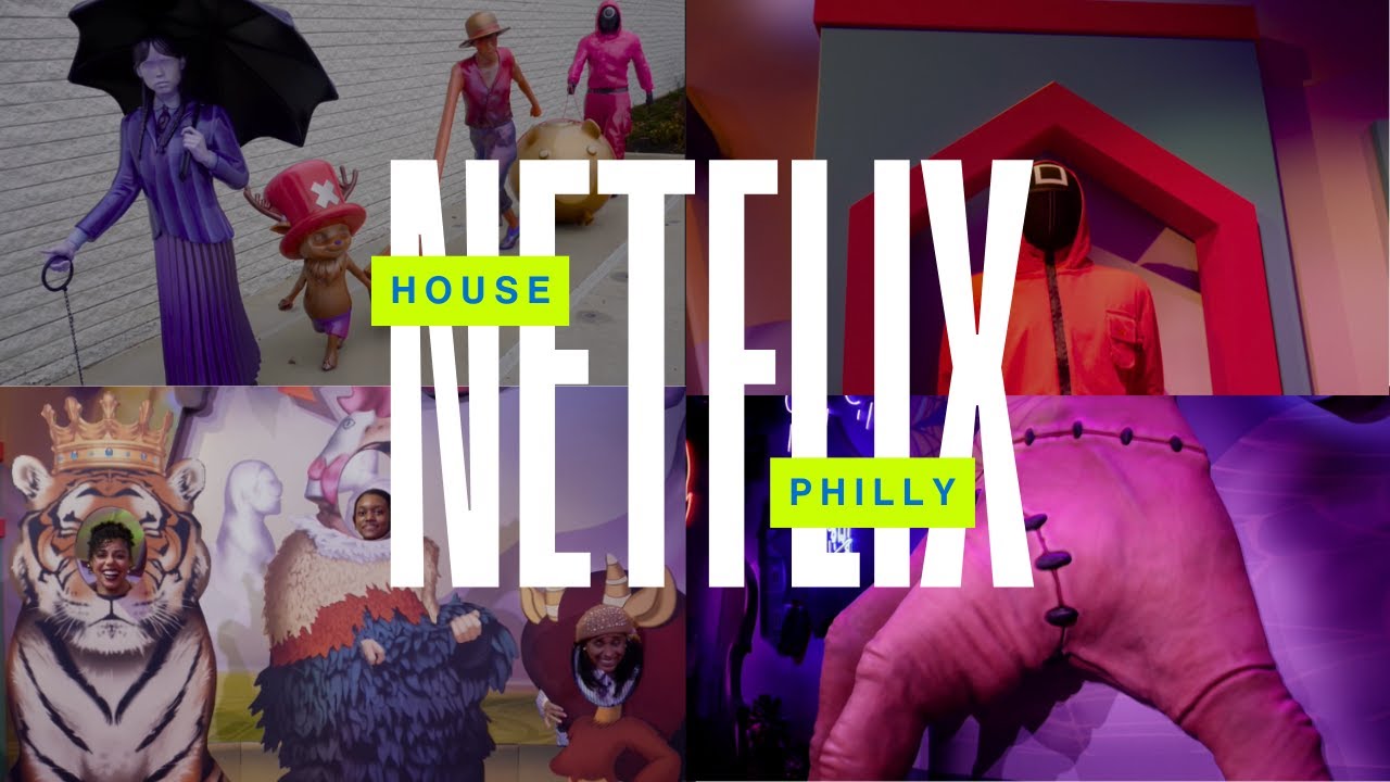 Netflix House Philadelphia | Wednesday Exhibit, Cafe & More
