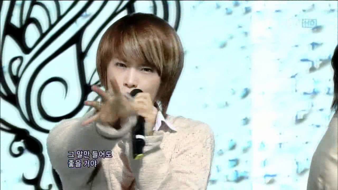 D-NA - Admiring Boy (대국남아 - 동경소년) @ SBS Inkigayo 인기가요 100307
