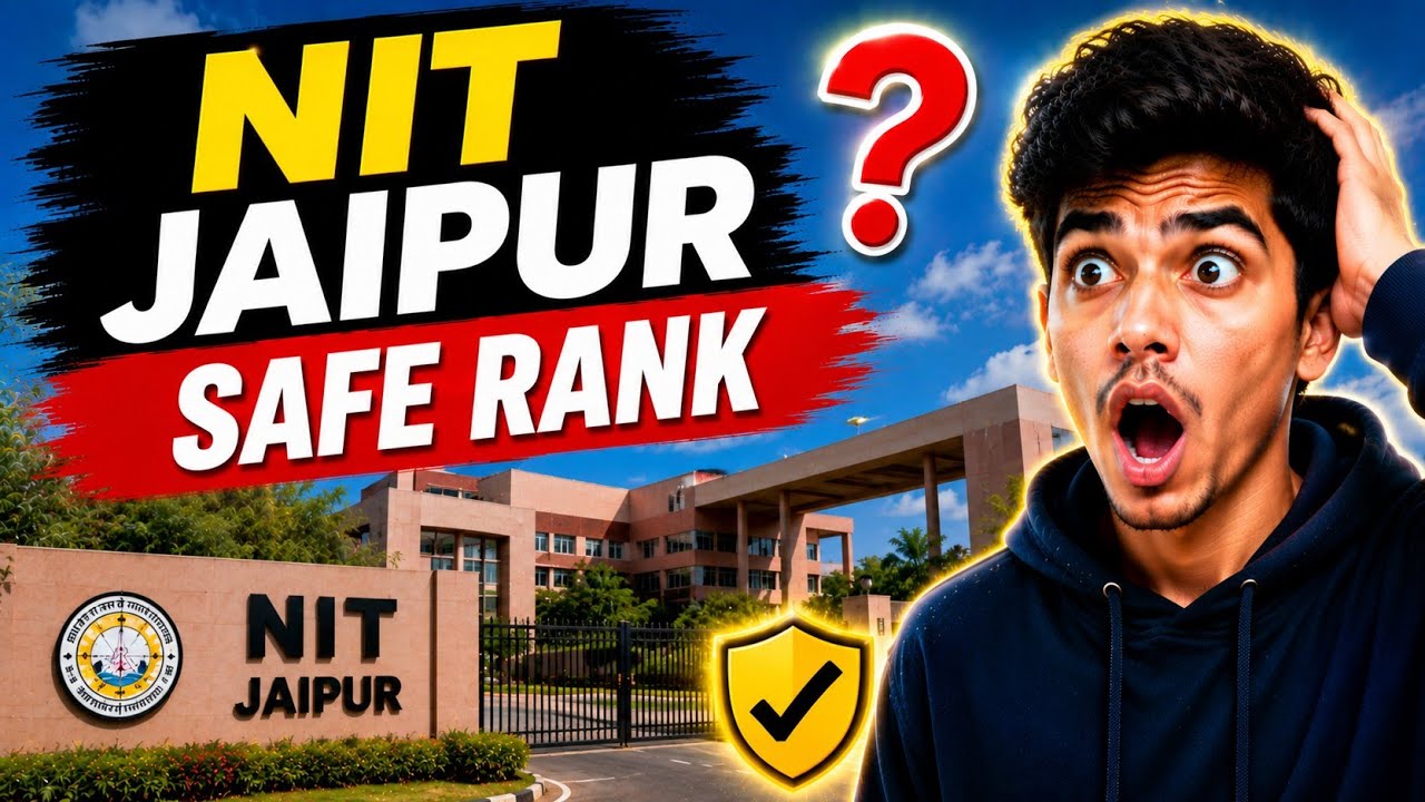 NIT Jaipur Cutoff 2026 😱 Branch Wise HS vs OS | Safe Rank?
