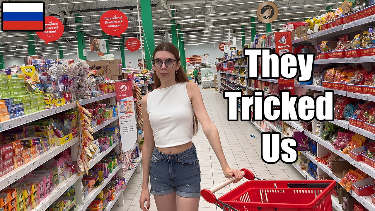 Western Brands Came Back to Russia? Sanctioned Groceries in a Russian Supermarket VLOG