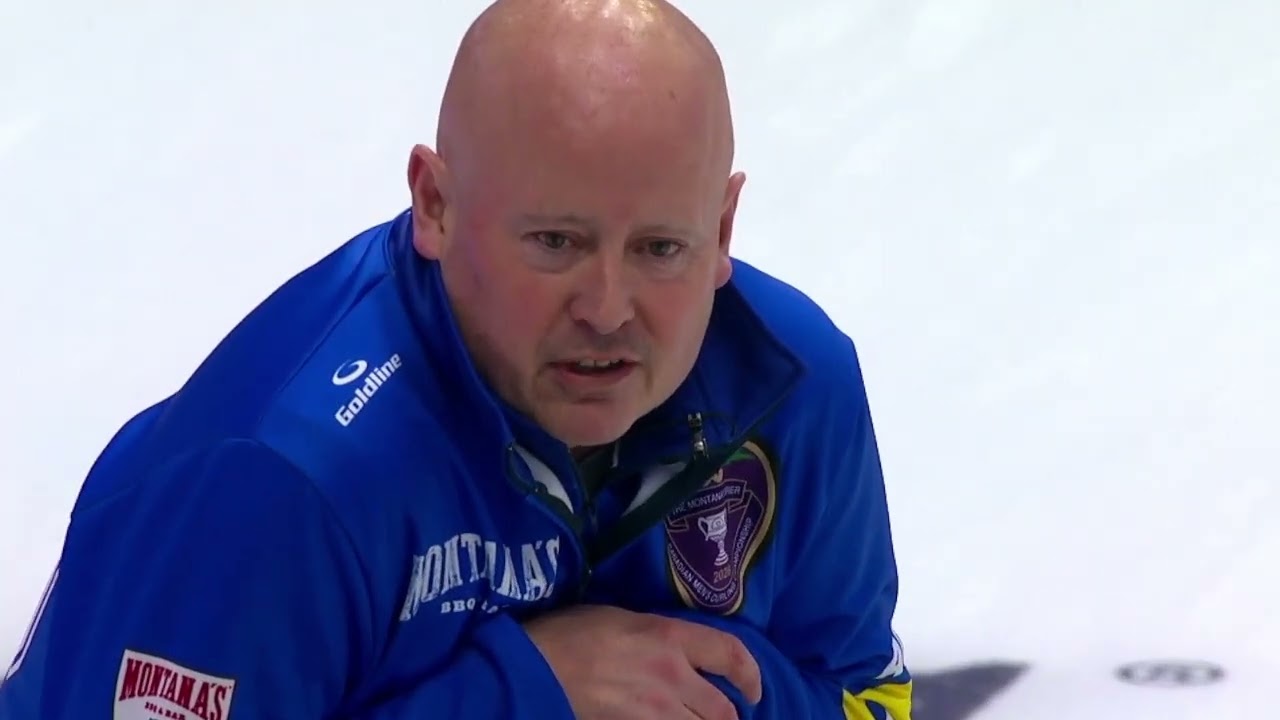 Kevin Koe's EPIC blank - 2026 Montana's Brier