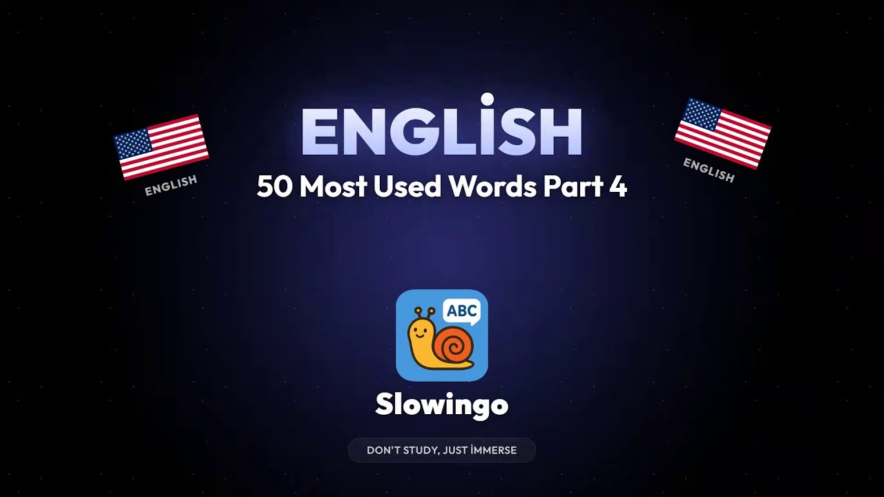 50 Самых Нужных Английских Слов для Начинающих | Часть 4 🇺🇸🌍