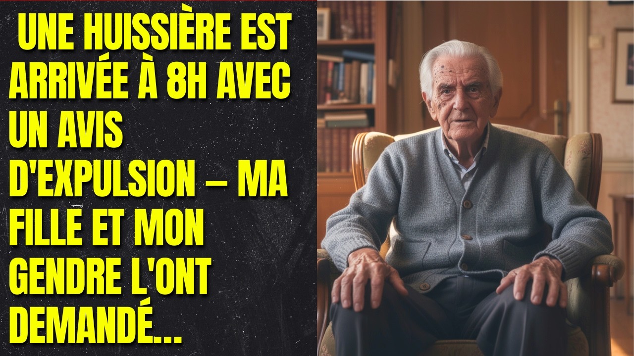 Une huissière est arrivée à 8h avec un avis d'expulsion — Ma fille et mon gendre l'ont demandé…