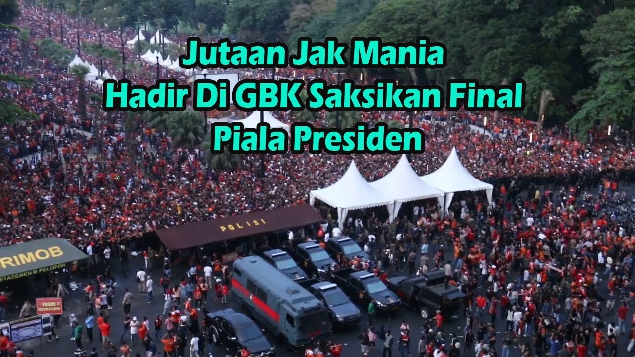 JUTAAN JAK MANIA MEMADATI GBK