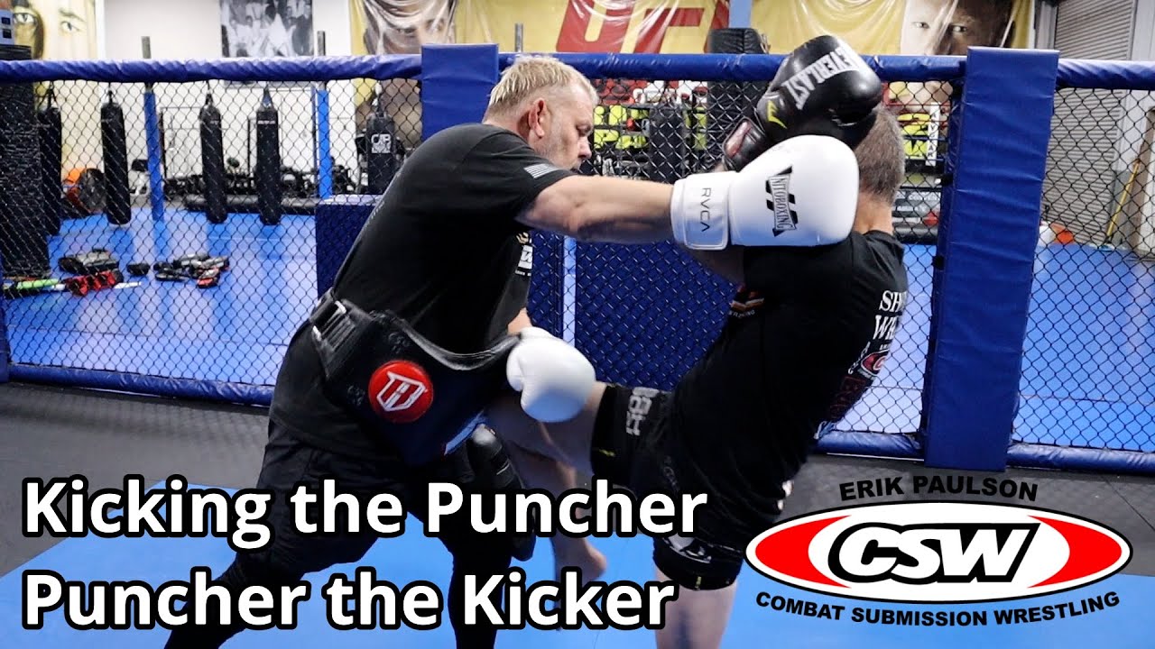 MMA Power Workout - Punching the Kicker - Kicking the Puncher