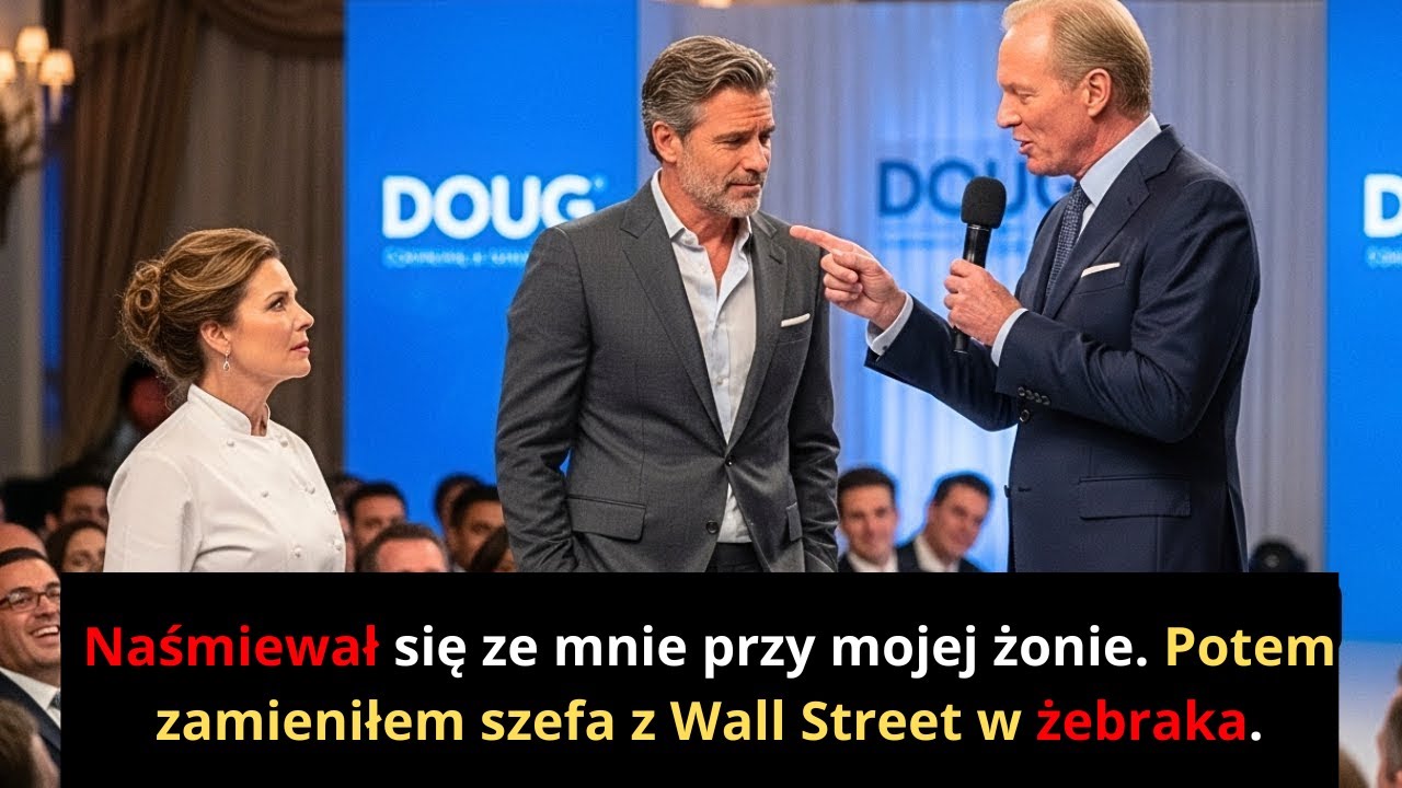 Wyśmiał moją wiedzę na scenie. Dziś ja kieruję jego byłą firmą.