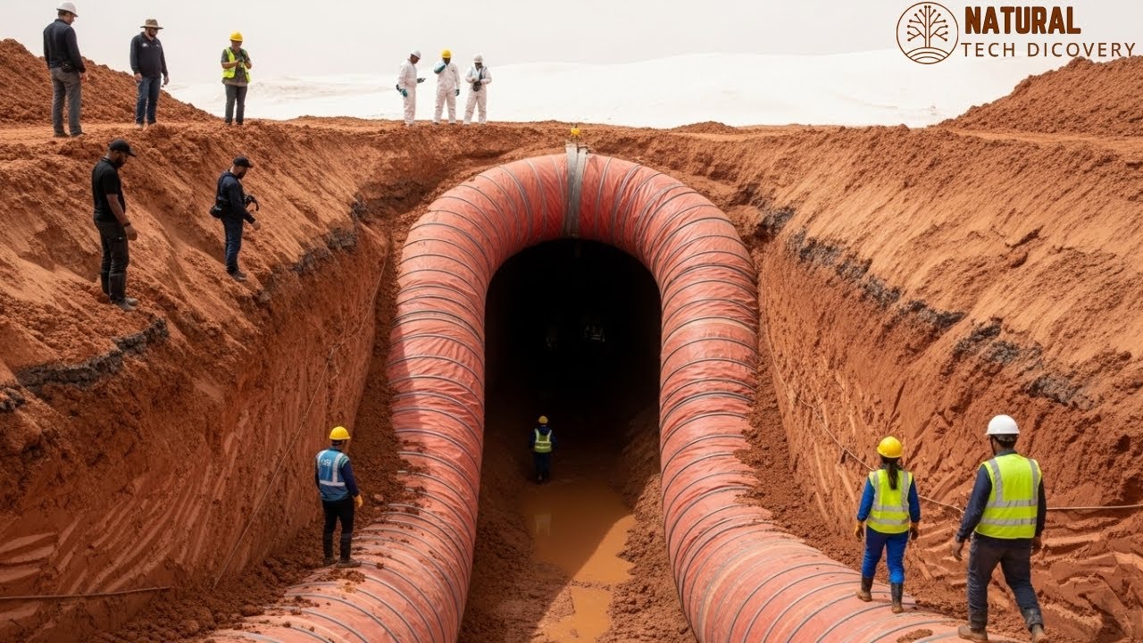 Egypt Creates A GIANT CUT THROUGH THE SAHARA DESERT - Then Realizes the TRUTH TOO LATE