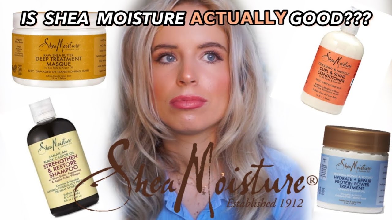 TESTING SHEA MOISTURE HAIR PRODUCTS│My Honest Review