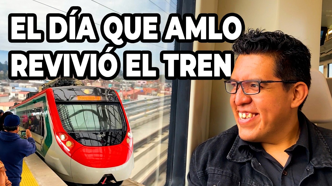 Así fue el día que AMLO abrio el TREN #ElInsurgente 🚄 . Así regresó el #tren de pasajeros a México