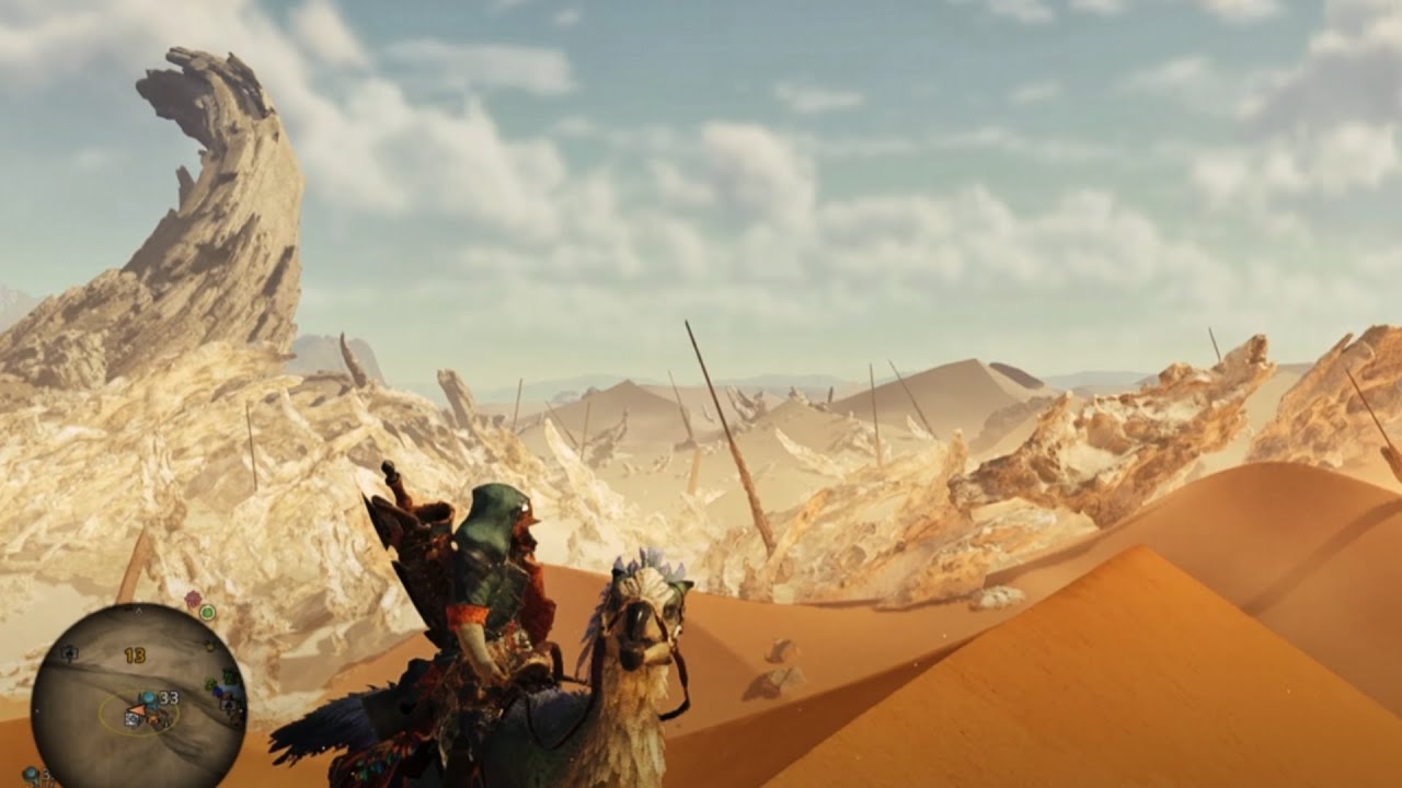 HOW BIG IS Monster Hunter Wilds? Ride Across the Maps