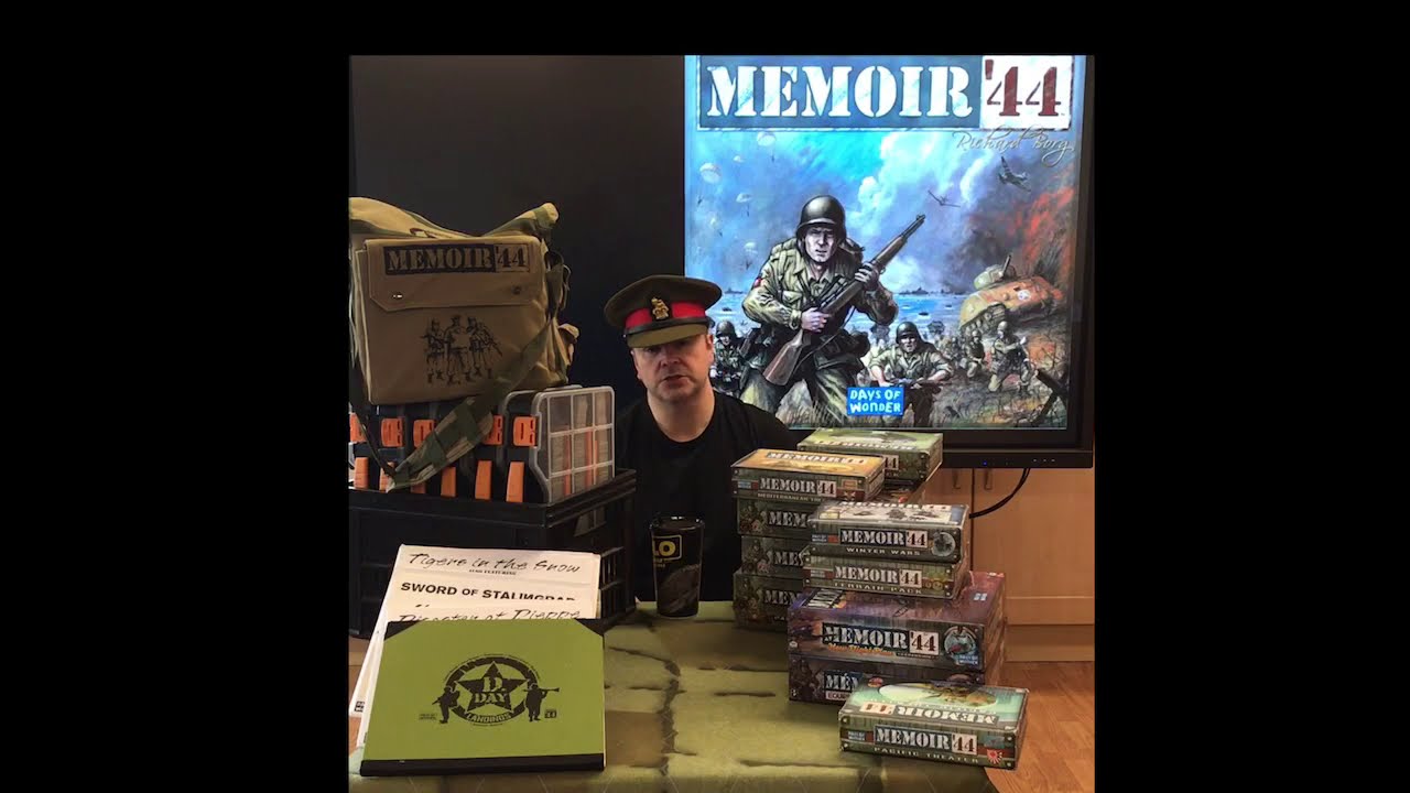 Vid M44 1.0 Memoir 44 Core Box Over View