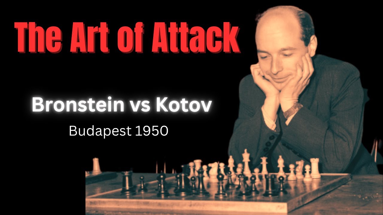 Attacking Chess: Creativity and Sacrifice. Bronstein vs Kotov 1950