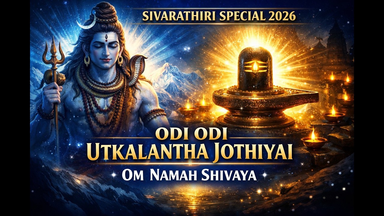 ஓடிஓடி உட்கலந்த ஜோதியை” – Sivarathiri Special 2026 female voice
